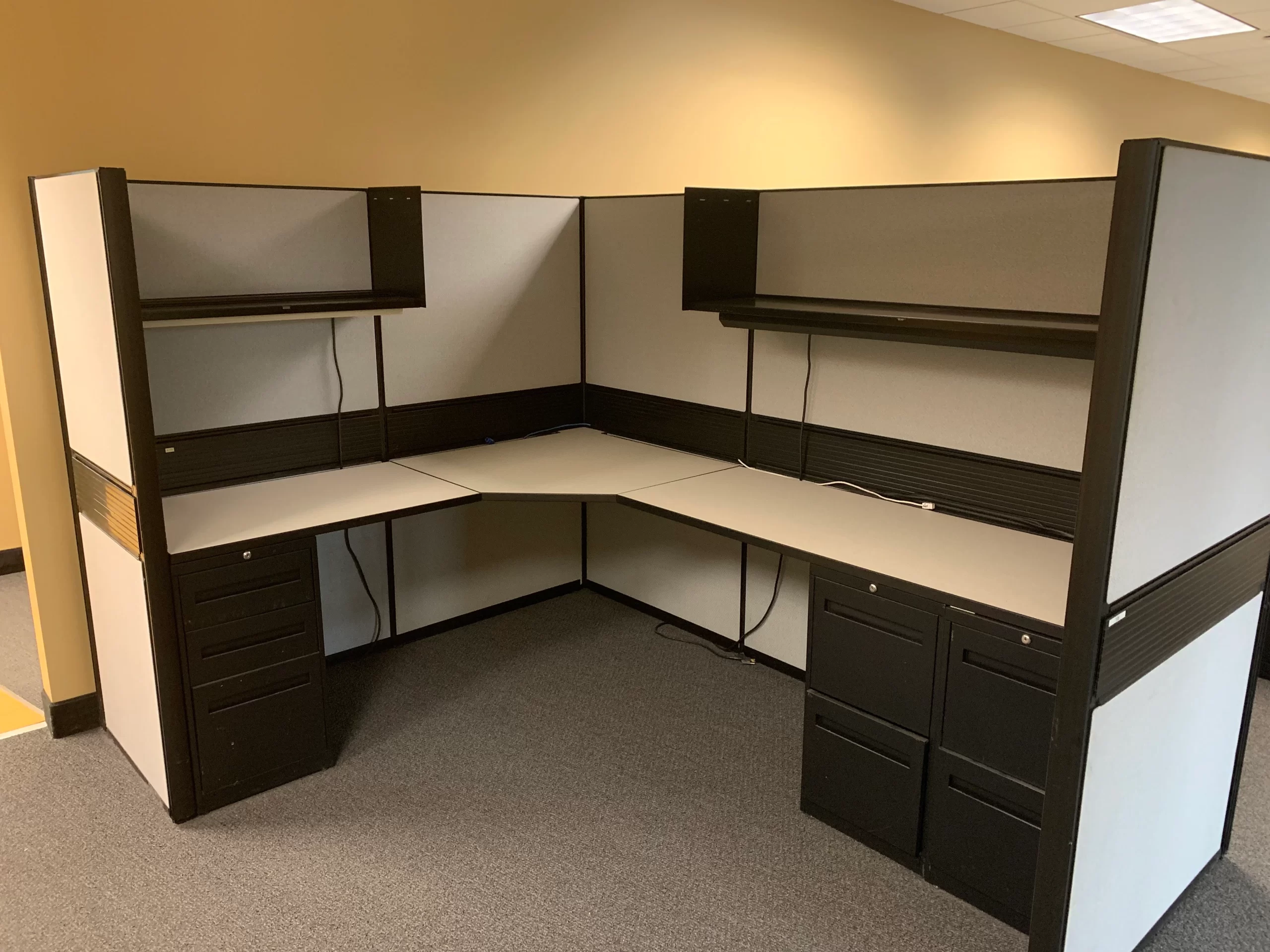 Used Cubicle in Huntsville Alabama installation