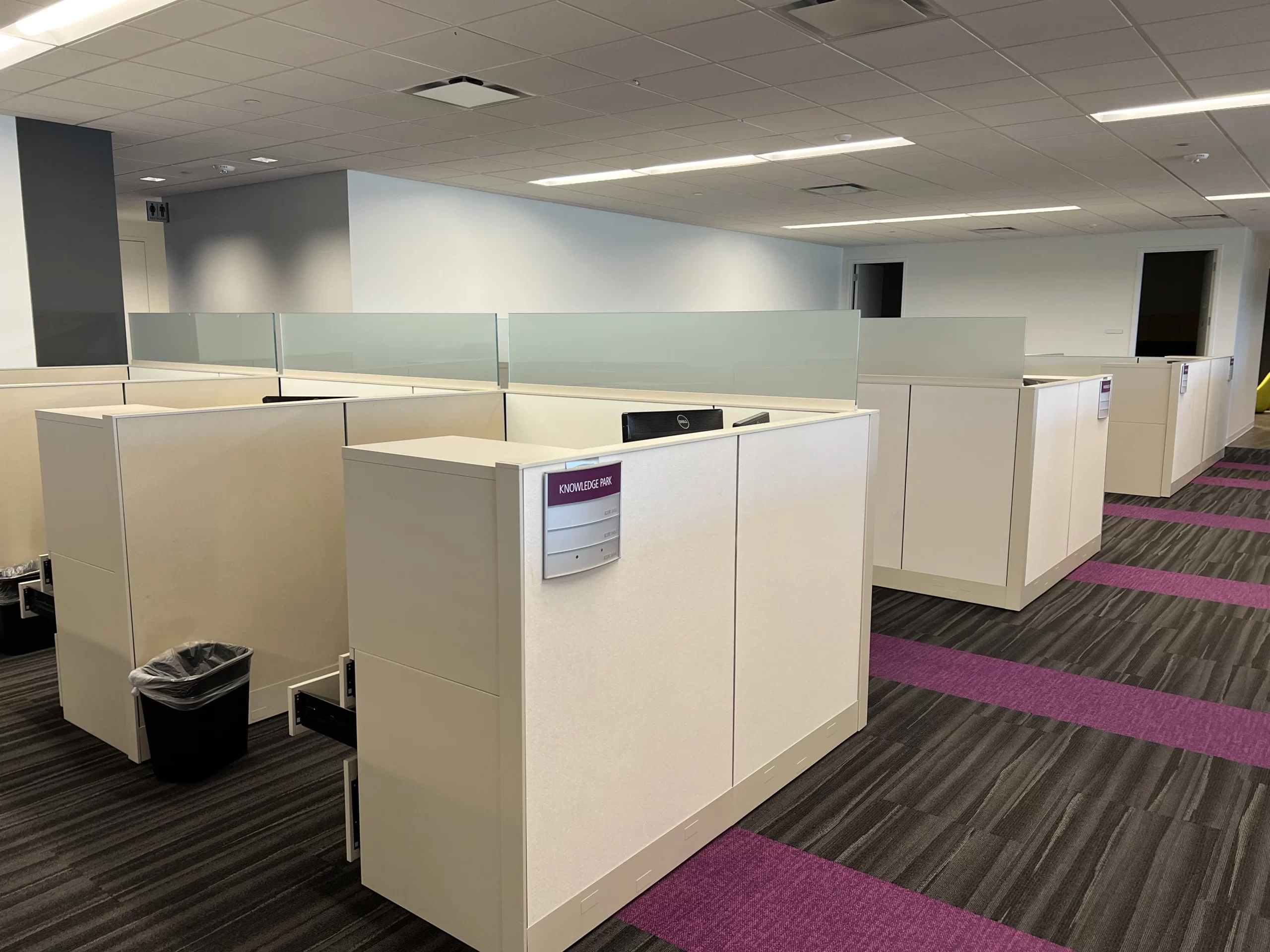 Used Cubicles installed in Chattanooga TN