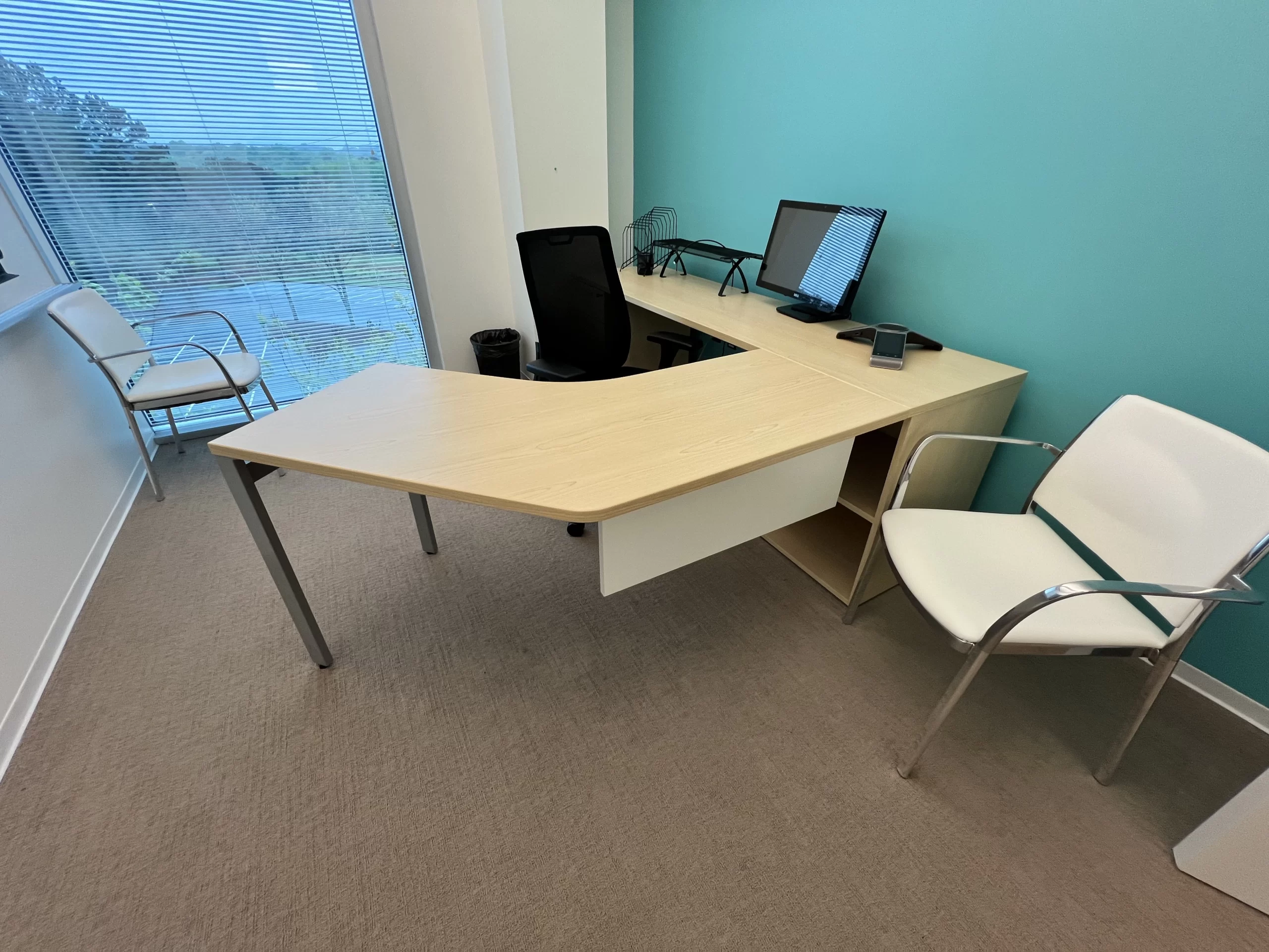 Used Office Furniture in a private office