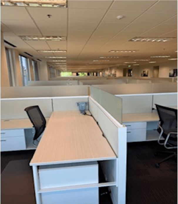 global 7x7 office cubicles