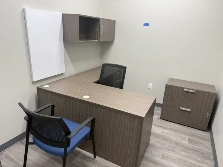 Private office furniture from PSU’s Pepsi office expansion project